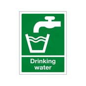 Drinking Water Sign