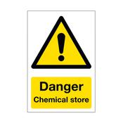 Chemical Store Sign