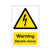 Electric Fence Sign
