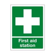 First Aid Station Sign