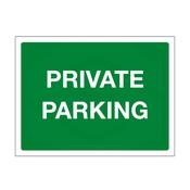 Private Parking Sign
