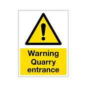 Quarry Entrance Sign