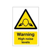 High Noise Levels Sign image