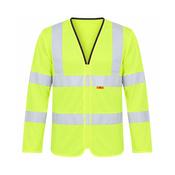 Fire Retardant Hi-Vis Jerkin Saturn Yellow