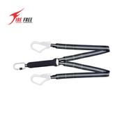Fire Free - Non Fire Forked Energy Absorbing webbing Lanyard 1.5m - FA3040215 - Kratos