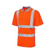 Hi Vis Orange Bird Eye Polo Shirt image