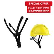 JSP EVO Linesman 4 Point Chin Strap Harness Bundle – 10 Pack
