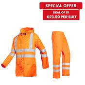 Orange Hi-Vis Rainwear Bundle – Sioen Monoray &amp;amp; Bitoray