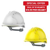 JSP EVO2 Safety Helmet Bundle – 10 Helmets