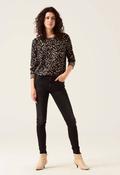 Garcia Black EcoVero Blouse with Allover Print