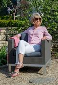 Coster Copenhagen light pink cashmere cardigan
